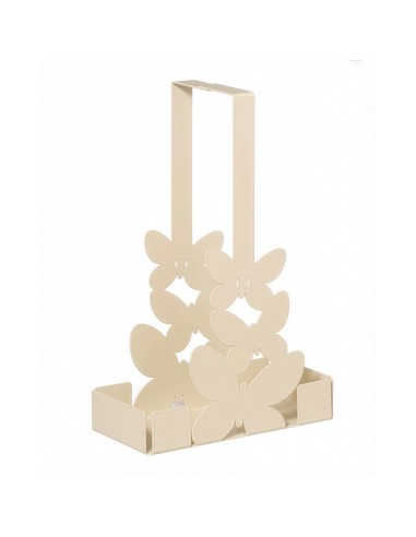 Arti & Mestieri - Porta bicchieri Butterfly-8 x-chantilly 16 x 27 cm di altezza