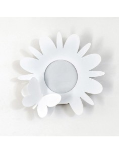 Arti & Mestieri - Porta umidificatore Fiorello-bianco 24 x 24 cm di altezza