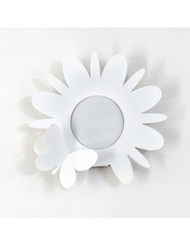 Arti & Mestieri - Porta umidificatore Fiorello-bianco 24 x 24 cm di altezza