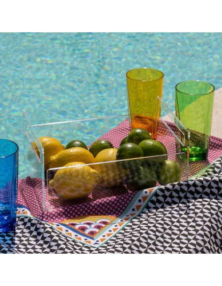 Vesta Home - Cassettina Like Water·trasparente·29 X 21 X 13 H Th. 5 Mm