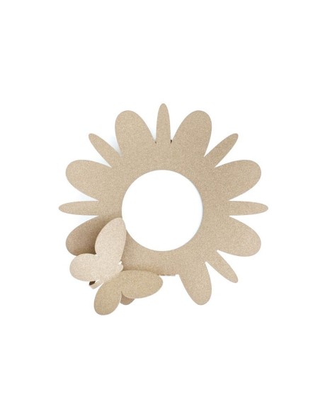 Arti & Mestieri - Porta umidificatore Fiorello-24 x-beige 24 cm di altezza