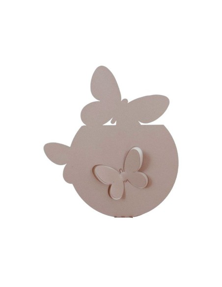 Arti & Mestieri - Porta umidificatore di design Farfalle-24 x-beige 24 cm di altezza