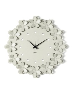 Arti & Mestieri-Orologio da parete Ume avorio Ø55 cm