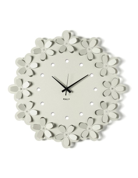 Arti & Mestieri-Orologio da parete Ume avorio Ø55 cm