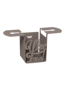 Arti & Mestieri - Porta Set da tavola moderno Wine Fango 10x34Px11h 2