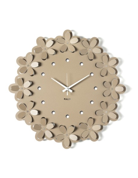 Arti & Mestieri-Orologio da parete Ume beige Ø55 cm