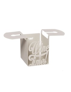 Arti & Mestieri - Porta Set da tavola moderno Wine Avorio 10x34Px11h