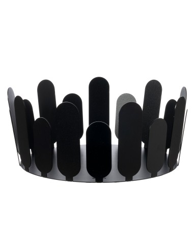 Arti & Mestieri - Centrotavola grande Park-⌀-nero 28cm, 13h cm