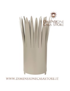 Arti & Mestieri - Portaombrelli con dei raggi Sting-sabbia 23 x 54 cm di altezza