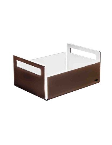 Vesta Home - Cassettina Like Water·marrone Monosatinato·29 X 21 X 13 H Th. 5 Mm
