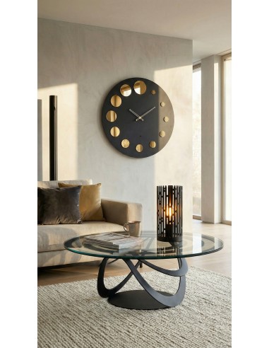 Arti & Mestieri-Orologio da parete Bodoni fango 62 x 70 cm di altezza - ∅ cm 24 quadrante