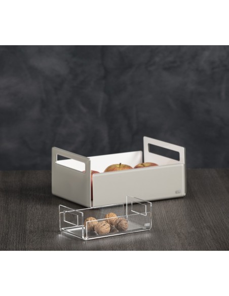 Vesta Home - Cassettina Like Water·bianco Monosatinato·29 X 21 X 13 H Th. 5 Mm