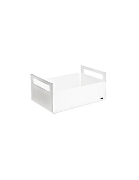 Vesta Home - Cassettina Like Water·bianco Monosatinato·29 X 21 X 13 H Th. 5 Mm