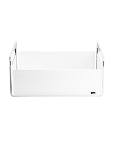 Vesta Home - Cassettina Like Water·bianco Monosatinato·29 X 21 X 13 H Th. 5 Mm