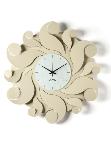 Arti & Mestieri-Orologio da parete particolare Medusa crema ∅ 79 cm