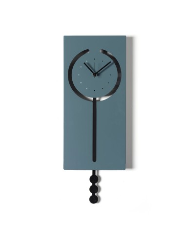 Arti & Mestieri - Orologio a pendolo Omega-petrolio/nero cm 20x53H