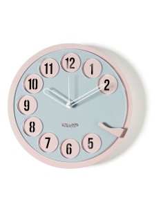 Arti & Mestieri - Orologio vintage Call me-⌀-gelso/cenere 30cm, 4cm di spessore