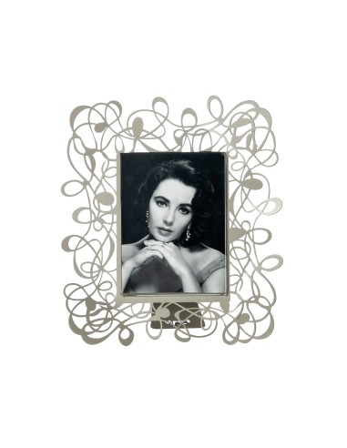 Arti & Mestieri - Portafoto di design Scarabocchio Piccolo-sabbia 19 x 22 cm di altezza (10 x 13 formato della foto)