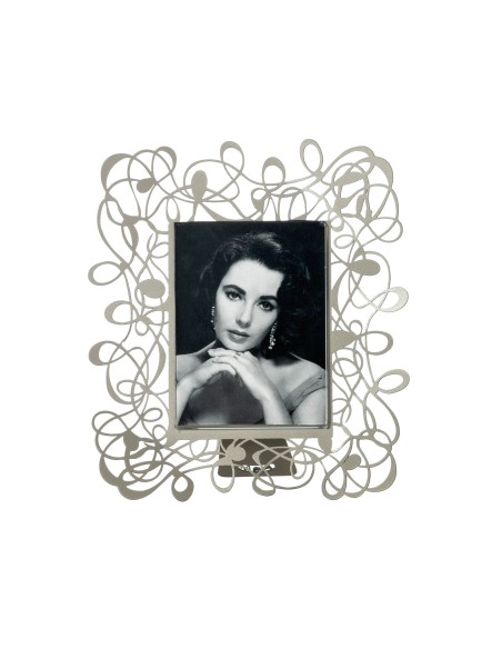 Arti & Mestieri - Portafoto di design Scarabocchio Piccolo-sabbia 19 x 22 cm di altezza (10 x 13 formato della foto)