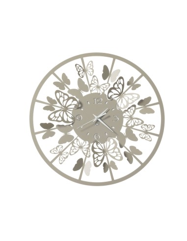 Arti & Mestieri - Orologio da parete di design Sfarfallio piccolo-sabbia 41 cm di diametro