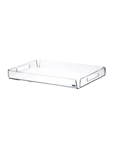 Vesta Home - Vassoio Piccolo Like Water·trasparente·32 X 22 X 3,5 H Th. 5 Mm