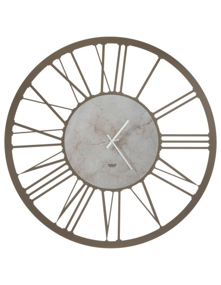 Arti & Mestieri - Orologio da parete di design Big-bronzo 140 Ø 140 cm