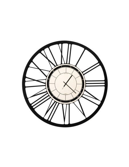 Arti & Mestieri - Orologio da parete di design classico piccolo Big-nero 50-50 cm di diametro