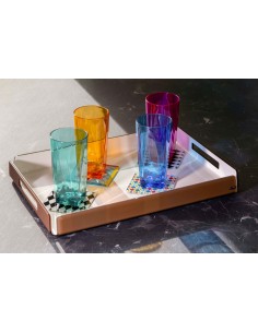 Vesta Home - Vassoio Piccolo Like Water·marrone Monosatinato·32 X 22 X 3,5 H Th. 5 Mm 2