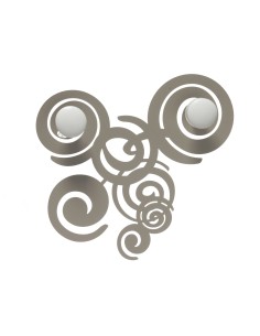 Arti & Mestieri - Appendiabiti di design Ganci da parete con riccioli Arabesque-sabbia 2