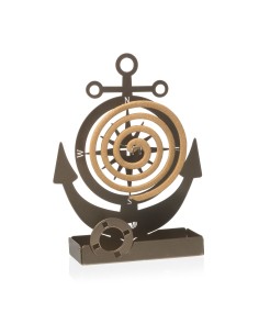 Arti & Mestieri - Porta zampirone di design Ancora da tavolo-bronzo 18x5x21 cm