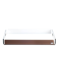 Vesta Home - Vassoio Piccolo Like Water·marrone Monosatinato·32 X 22 X 3,5 H Th. 5 Mm