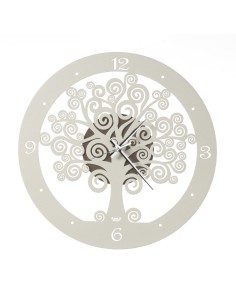 Arti & Mestieri - Orologio da parete particolare Albero della Vita piccolo-bronzo/avorio Diametro 44 cm 2