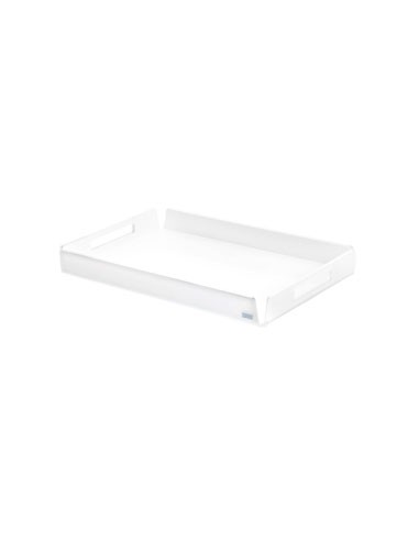 Vesta Home - Vassoio Piccolo Like Water·bianco Monosatinato·32 X 22 X 3,5 H Th. 5 Mm