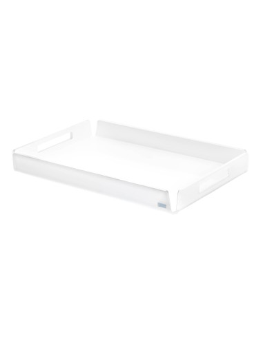 Vesta Home - Vassoio Piccolo Like Water·bianco Monosatinato·32 X 22 X 3,5 H Th. 5 Mm
