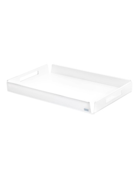 Vesta Home - Vassoio Piccolo Like Water·bianco Monosatinato·32 X 22 X 3,5 H Th. 5 Mm