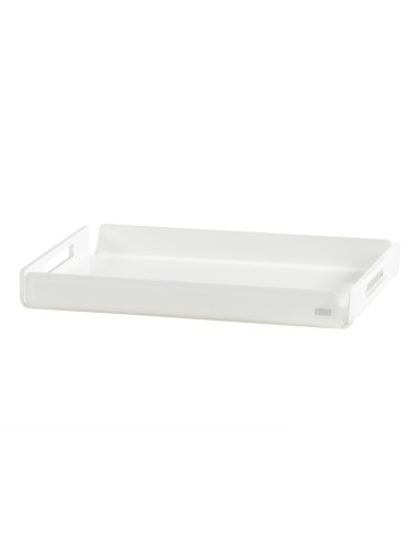 Vesta Home - Vassoio Piccolo Like Water·bianco Monosatinato·32 X 22 X 3,5 H Th. 5 Mm