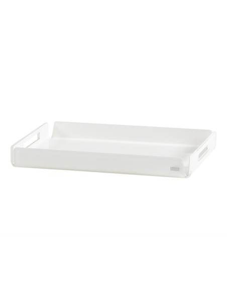 Vesta Home - Vassoio Piccolo Like Water·bianco Monosatinato·32 X 22 X 3,5 H Th. 5 Mm