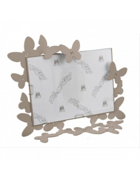 Arti & Mestieri - Porta Foto "Butterfly" orizzontale Beige 22x27h(15x20h)