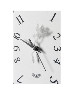 Arti & Mestieri - Orologio da parete particolare Tommy-17 x-nero 41 cm di altezza 2