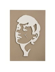 Arti & Mestieri - Orologio Star Colore Bianco / Beige cm 49X70 H 2
