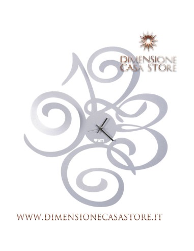 Arti & Mestieri - Orologio da parete Love Filomena alluminio -40 x 45 m di altezza