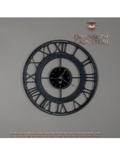 Arti & Mestieri - Orologio di design da parete Koros 71 nero-Diametro 70 cm 2