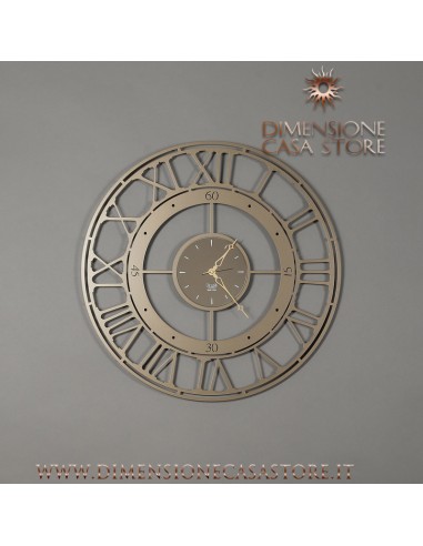 Arti & Mestieri - Orologio di design da parete Koros bronzo Ø 70 cm