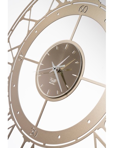 Arti & Mestieri - Orologio di design da parete Koros 50 bronzo-Diametro 50 cm