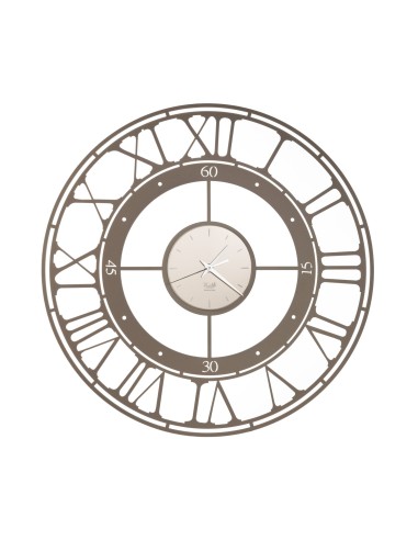 Arti & Mestieri - Orologio di design da parete Koros 50 bronzo-Diametro 50 cm