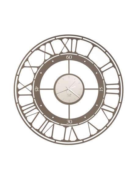 Arti & Mestieri - Orologio di design da parete Koros 50 bronzo-Diametro 50 cm