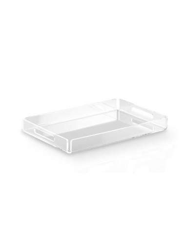 Vesta Home - Vassoio Grande Like Water·trasparente·45 X 31 X 5 H Th. 5 Mm