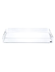 Vesta Home - Vassoio Grande Like Water·trasparente·45 X 31 X 5 H Th. 5 Mm