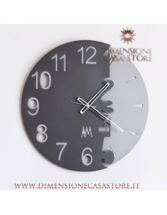 Arti & Mestieri - Orologio da parete moderno Full Moon fango Ø 50 cm 2