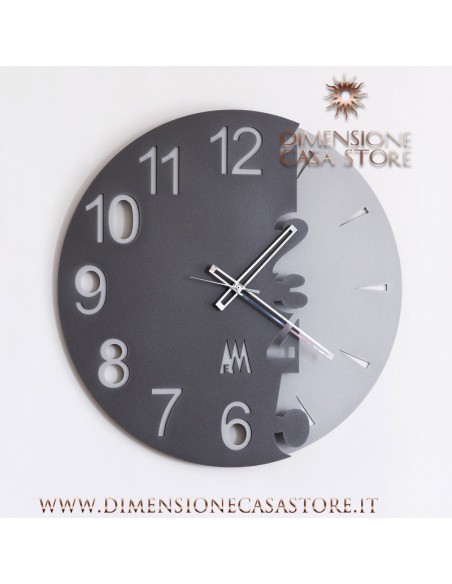 Arti & Mestieri - Orologio da parete moderno Full Moon fango Ø 50 cm